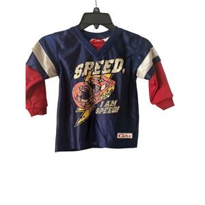 Y2k I am Speed Disney Cars Jersey Boy's Size 4T